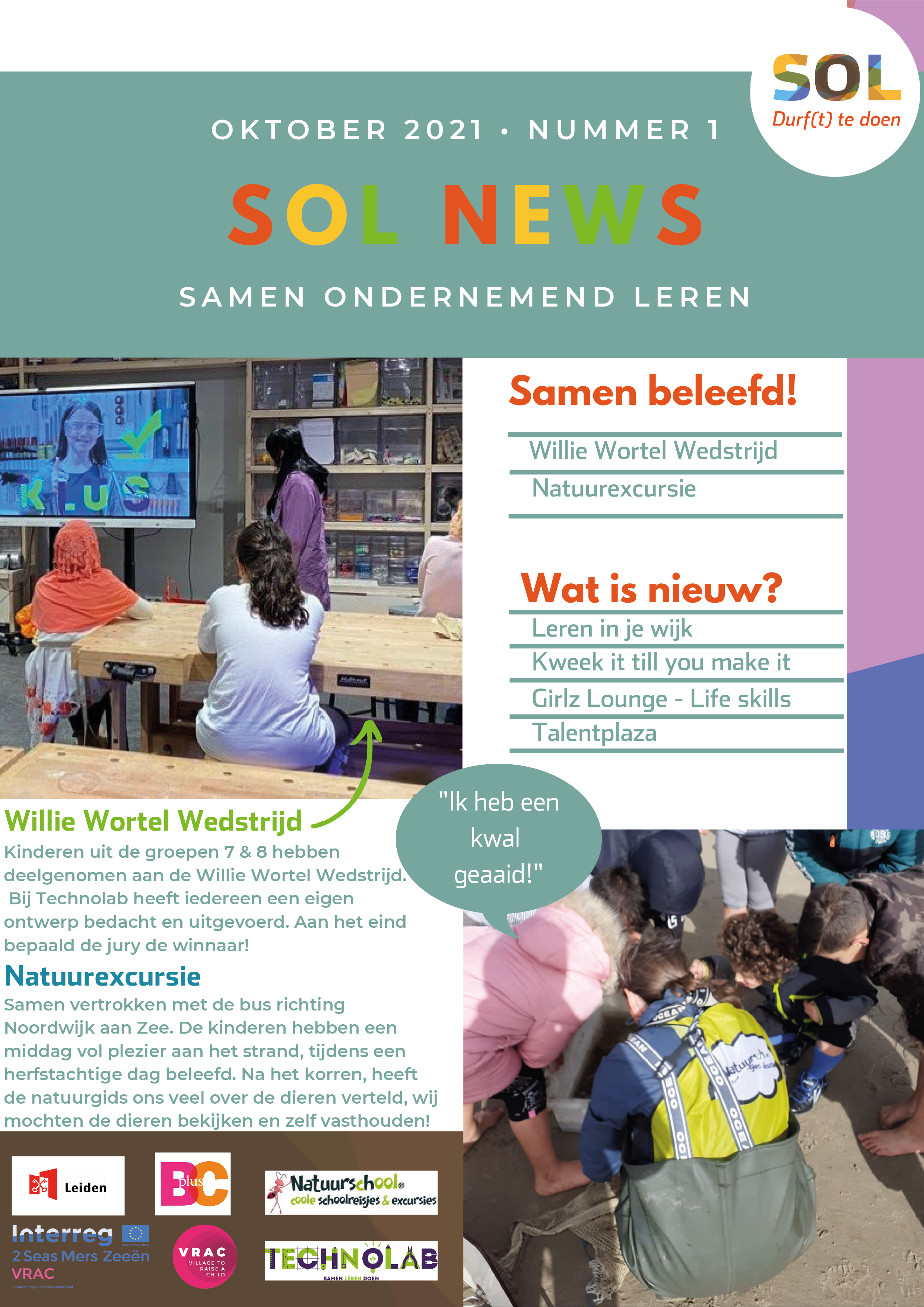 SOL Nieuwsbrief VRAC